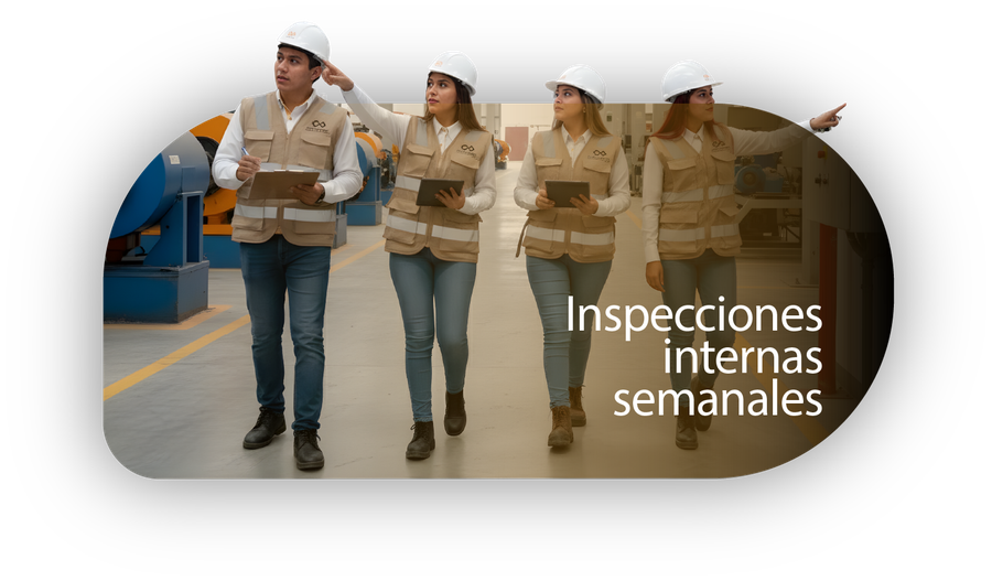 Inspecciones internas semanales
